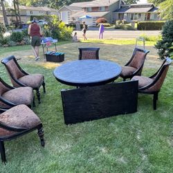 Dining Set With 6 Chairs