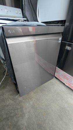 LG stainless steel dishwasher