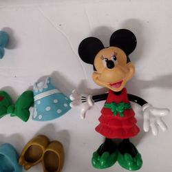 Mattel Disney Minnie Mouse Bow Snap N Style Fisher Price lot

