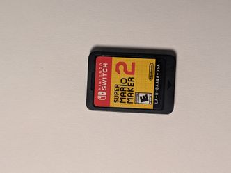 Super Mario Maker 2 Nintendo Switch Cartridge