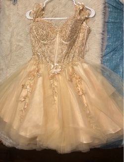 vestido corto de quinceañera