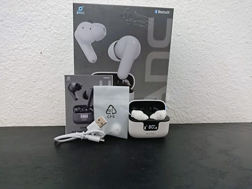 ANC True Wireless Stereo Earbuds with Digital Battery Display Case