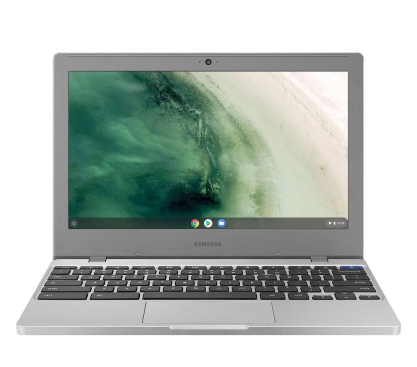 SAMSUNG 11.6" 720p Chromebooks Laptop, Intel Celeron N4020, 4 GB RAM, 32 GB SSD, Chrome OS, Silver