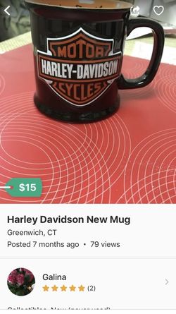 Harley Davidson mug