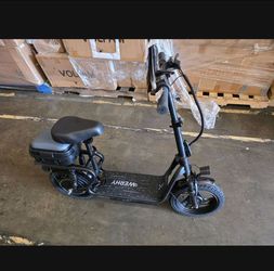 Electric Scooter With Seat