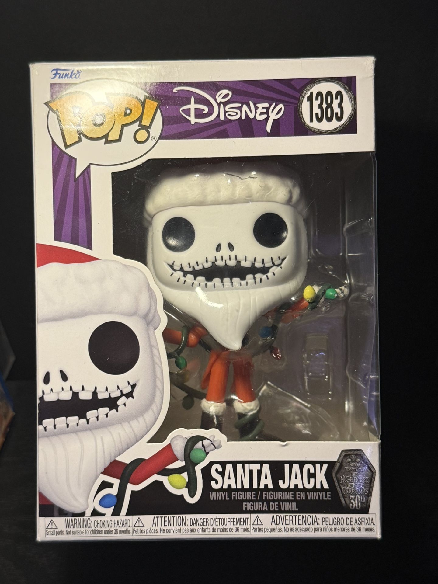 Disney Santa Jack Funko Pop