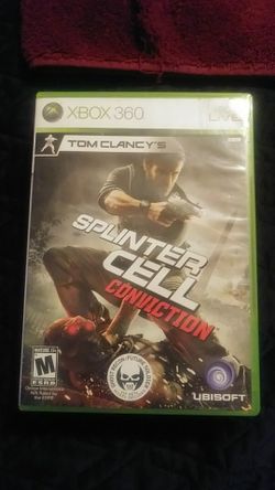 Xbox 360 Splinter cell