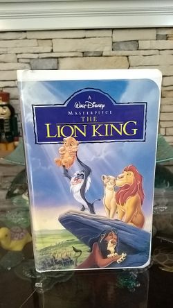 The Lion King VHS tape