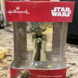 Yoda Christmas Ornament Star Wars 