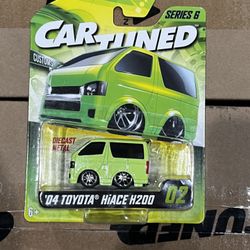 CarTuned 1:64 04 Toyota Hiace H200 Series 6 Mainline 2025