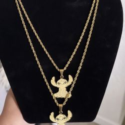 Stitch Gold Chain