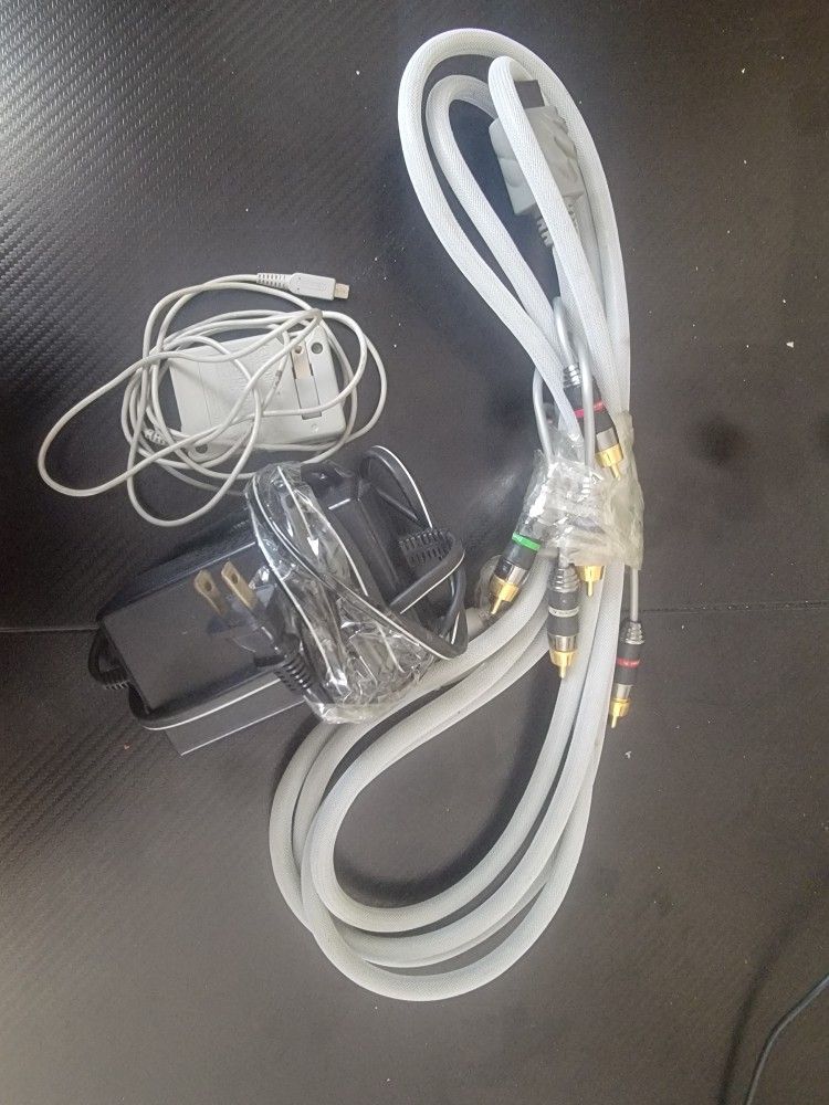 Charger/wii TV Connector/and GameCube Ac Adapter