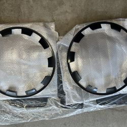 Tesla  Rim Covers ( 2 ) ONLY.  Dos Solamente