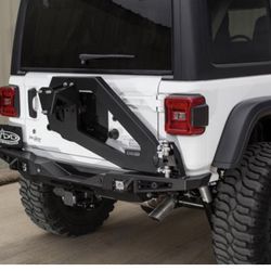 Addictive Desert Designs Spare Tire Carrier Stealth for 2018-22 Jeep Wrangler JL NO BUMPER