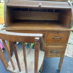 Child’s Oak Desk