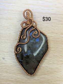 Handmade wire wrapped jewelry