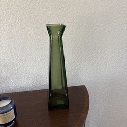 Green vase