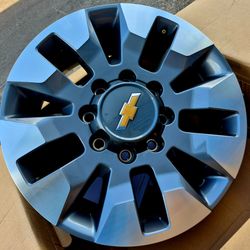 2026 CHEVY SILVERADO 2500 RIMS OEM BRAND NEW.......( 8 LUG
 )
