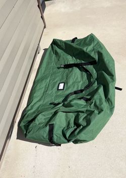 Christmas Tree Storage Bag 48” Zipper To Zipper with Handles & Zipper. Store tree with or without a box.