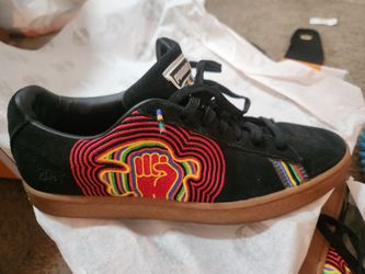 Puma x power through peace americas suede sneakers deals