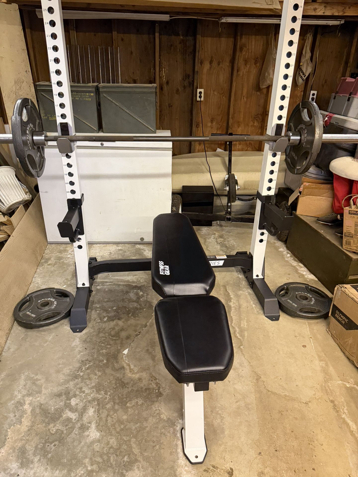 Bench Press And Weights (olympic)