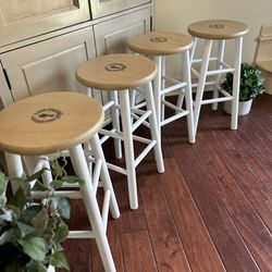 Makeover… Set of 4 Stools *Delivery is Available*