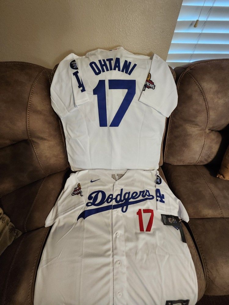 Dodgers Shohei Ohtani World Series Champions Jersey 
