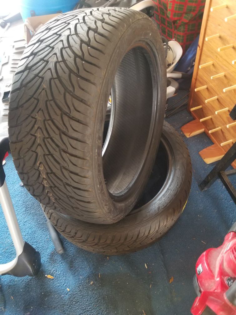 2 FREE NEW TIRES