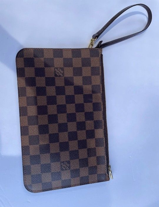 Louis Vuitton Neverfull Pouchette Damier Large