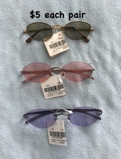 Sunglasses - New $5 Each