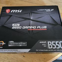 Amd motherboard  & tower case