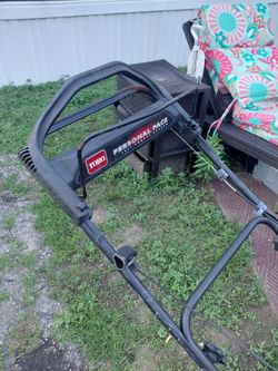 Toro self propelled personal pace