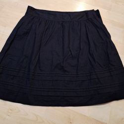 Ann Taylor Loft Black Skirt Women's 8P