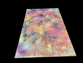 Original Abstract Spray Paint Canvas Art 2ftX3ft