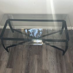 Small Glass Coffee Table 