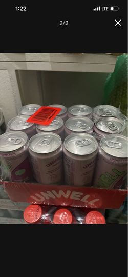 Unwell Sparkling Energy Drink Passion Fruit Orange Guava ( 12 pack )