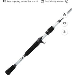 ABU GARCIA VENGEANCE 6'9 Casting Fishing Rod 