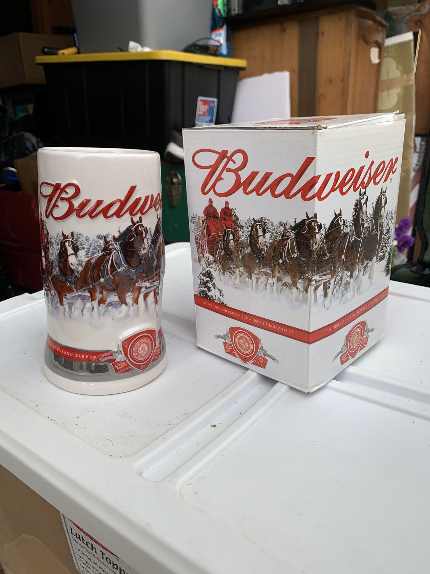 Budweiser Holiday Stein *Serious Buyers Only*