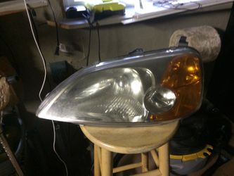 Honda Civic coupe 2001 headlight left side