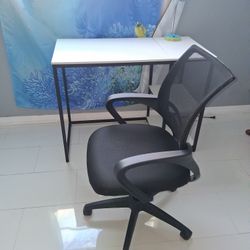 Desk And Chair