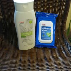 Cleansing Wash & Wipes