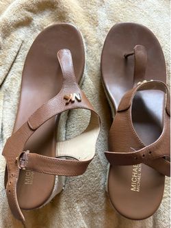 MK Leather Sandals  - 10