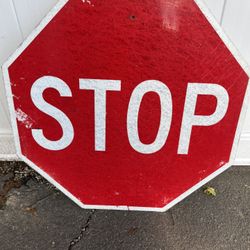 Authentic Stop Sign