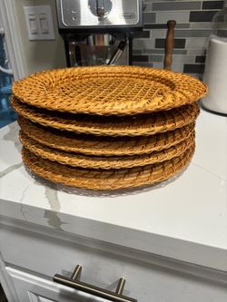 Rattan Plates