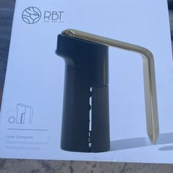 RBT Vertical Lever Corkscrew Wine Opener with Foil Cutter