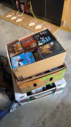Three Big Boxes of DVDs!