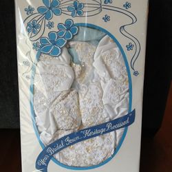 Vintage beaded and sequined wedding gown ......Professionally preserved