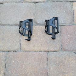 2 Matching Bike Water bottle Cages