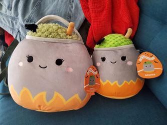 *NWT* Set of Johanna Halloween Cauldron Squishmallows