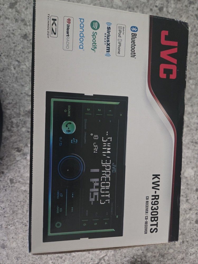 JVC - Built-in Bluetooth Car Radio - In-Dash Digital Media Receiver - Black